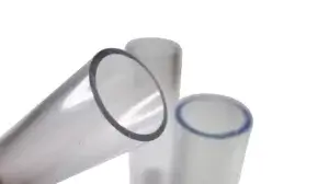 Transparente Rohre aus PC PMMA und PVC